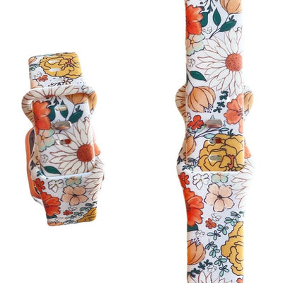 Floral Watch Band - Spring Blossoms - Tweedle Dee Designs