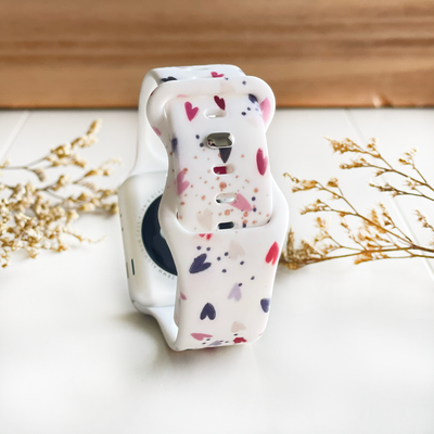 HEARTS AND MORE HEARTS Apple Watch Band For Apple Watch Ultra and Series 8/7/6/5/4/3/2/1 SE