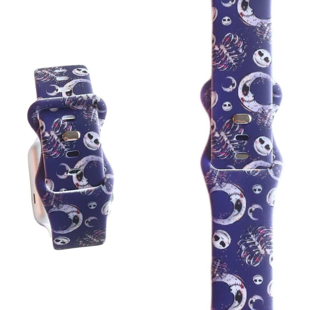 Halloween Watch Band Starry Night Jack – Tweedle Dee Designs