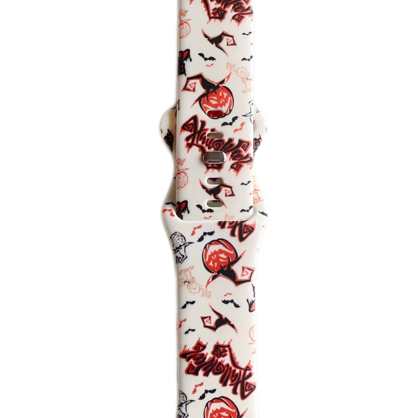 Halloween Watch Band - Vintage White - Tweedle Dee Designs