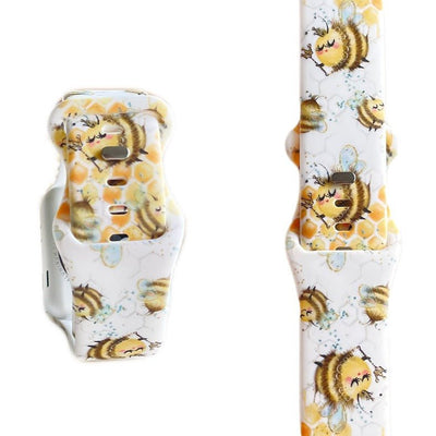 Honey Bee Watch Band - Queen Bee - Tweedle Dee Designs