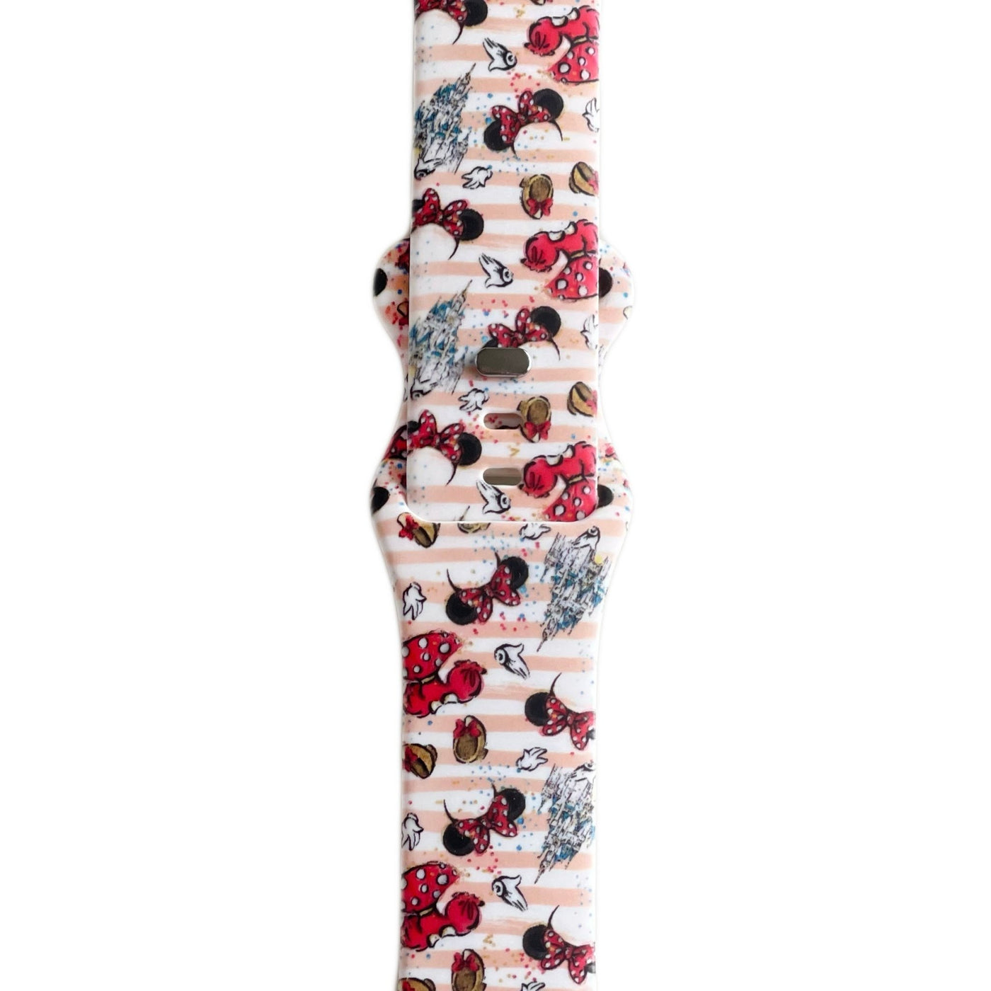 Mouse Watch Band - Pink - Tweedle Dee Designs