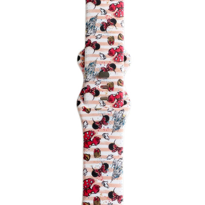 Mouse Watch Band - Pink - Tweedle Dee Designs