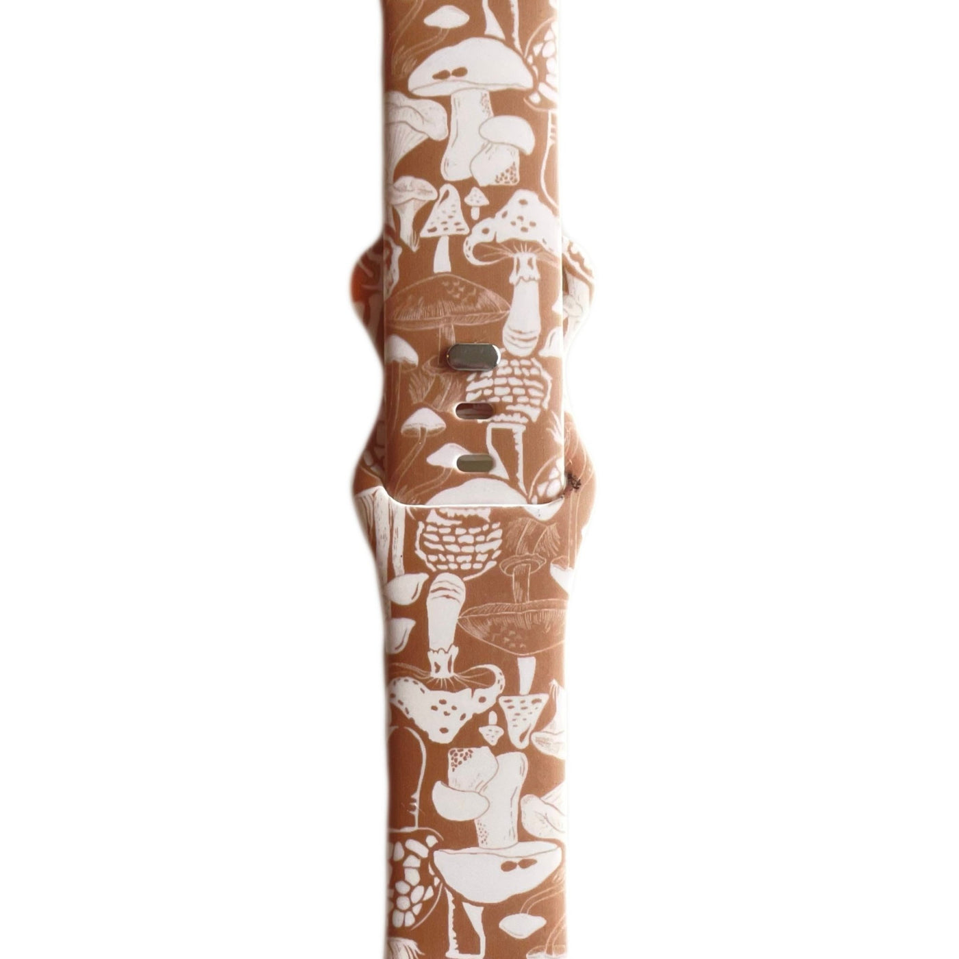 Mushroom Watch Band - Brown - Tweedle Dee Designs