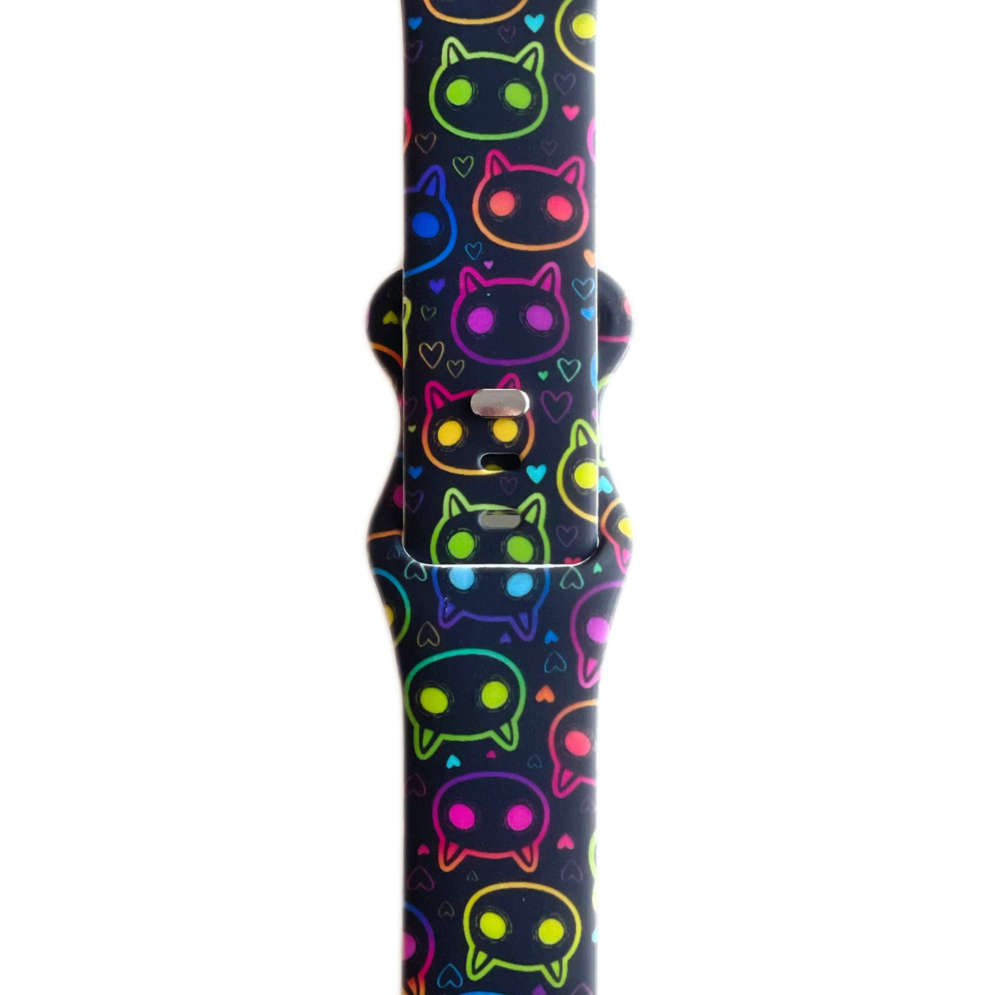 Neon Cat Watch Band - Tweedle Dee Designs