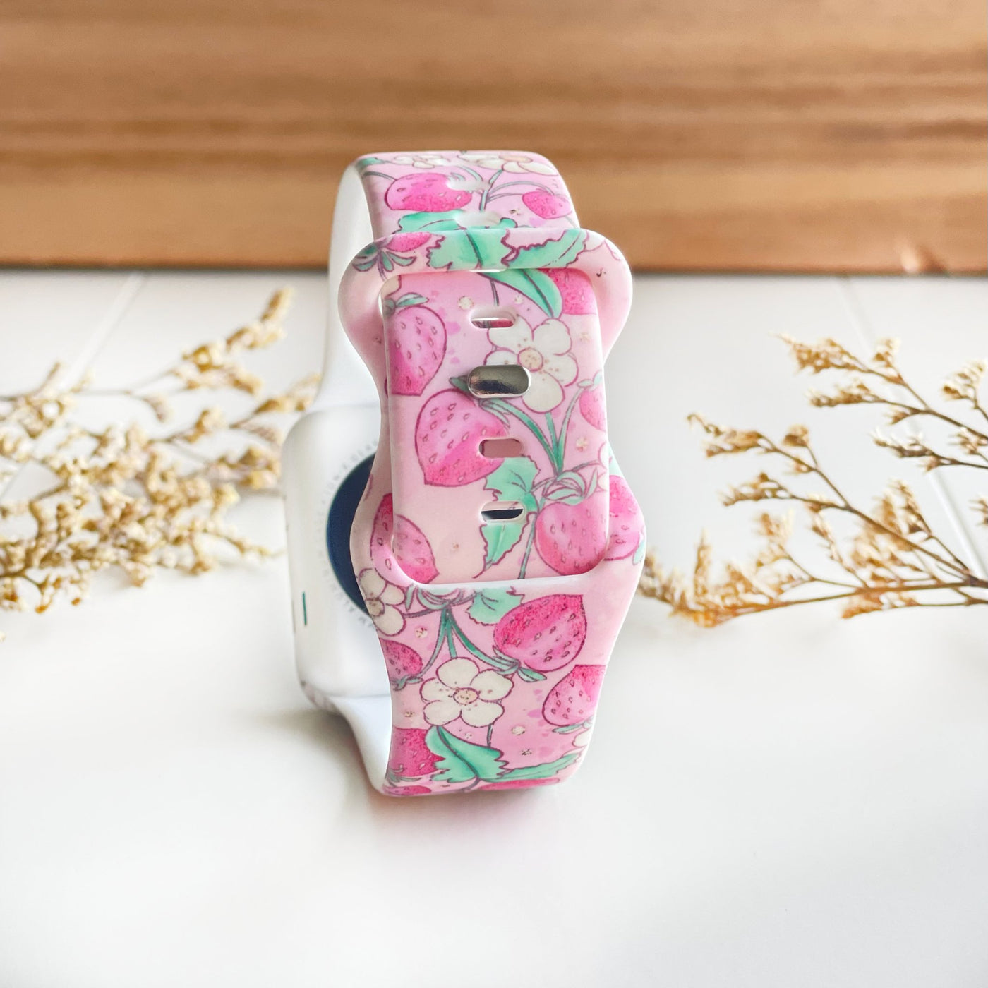 Strawberry Shortcake Watch Band - Tweedle Dee Designs