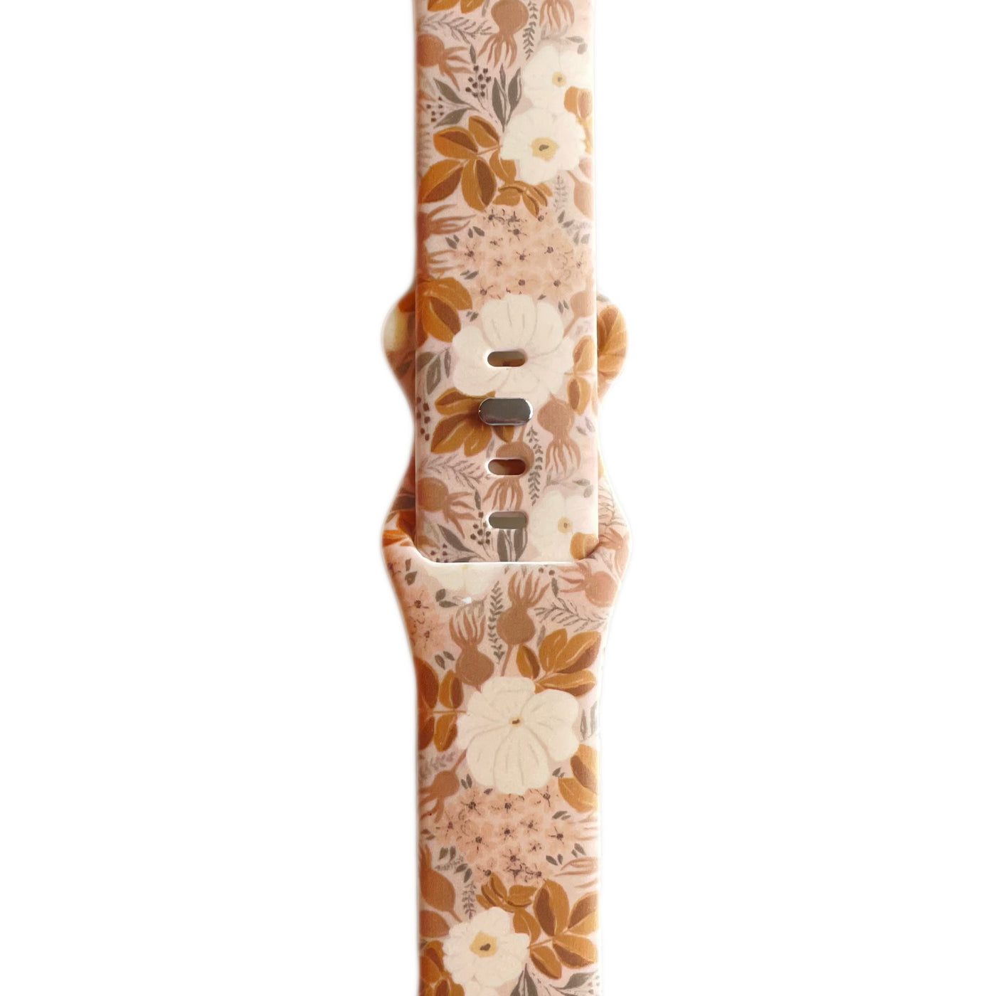 FLORA FOREST BROWN BOHO STYLE Apple Watch Band For Apple Watch Ultra and Series 8/7/6/5/4/3/2/1 SE