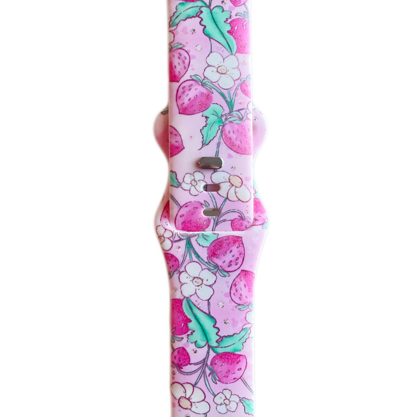 STRAWBERRY BLOSSOMS Apple Watch Band For Apple Watch Ultra and Series 8/7/6/5/4/3/2/1 SE